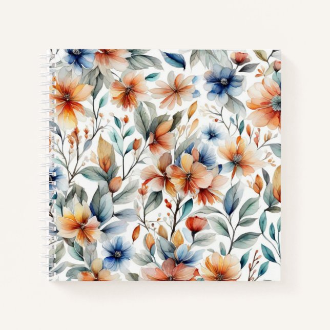 Ginger Blossoms Notebook (Front)