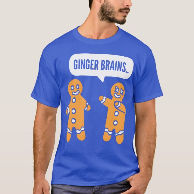 Ginger Brains Smart Person Gift family T-Shirt (Front)