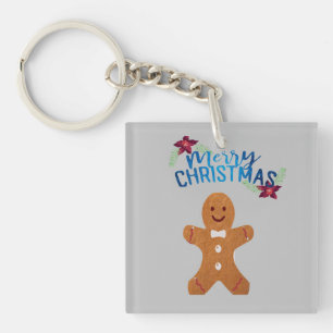 Ginger bread man Keyring