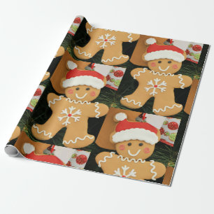 Ginger Bread Man Wrapping Paper
