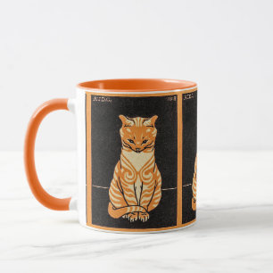 Ginger Cat by Julie de Graag Mug