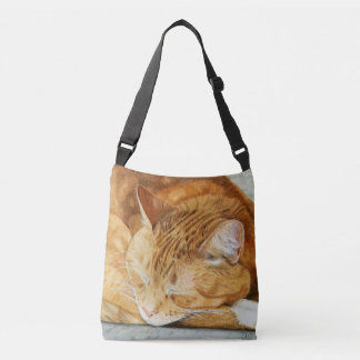 Ginger Cat Cross Body Bag