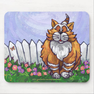 Ginger Cat Gifts & Accessories Mouse Pad