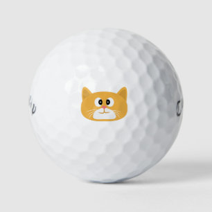 Ginger Cat Golf Balls