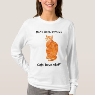 Ginger Cat Ladies Long-sleeved T-shirt