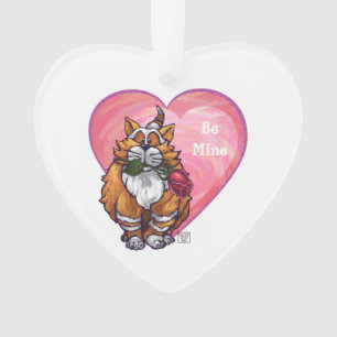 Ginger Cat Saint-Valentin
