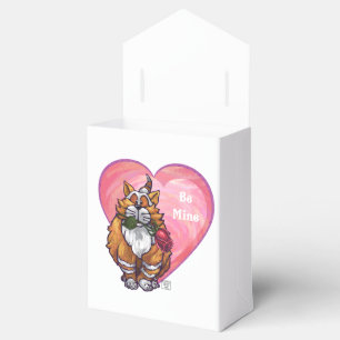 Ginger Cat Valentine's Day Favor Box