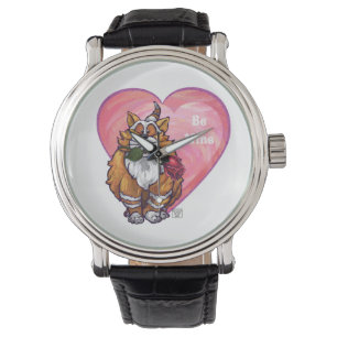 Ginger Cat Valentine's Day Watch