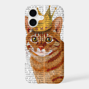 Ginger Cat with Crown Full