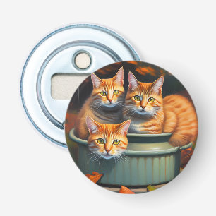 Ginger Cats Pot Plants, Bottle Opener