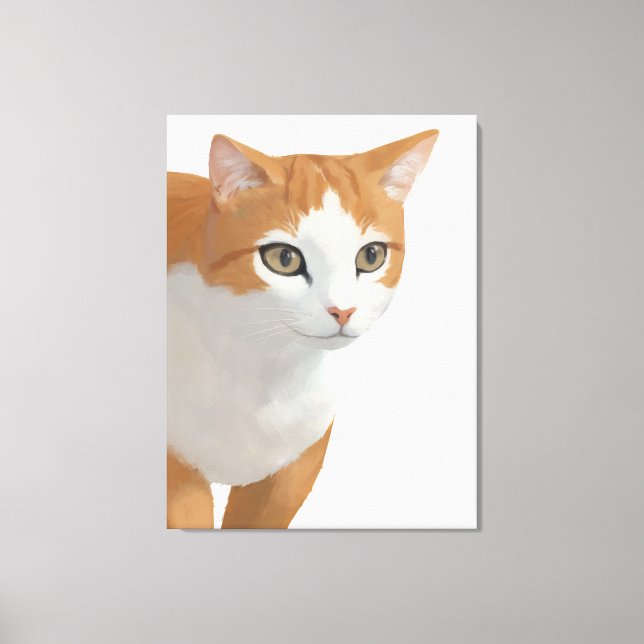 Ginger Charm Canvas Print (Front)