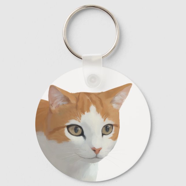 Ginger Charm Keychain (Front)