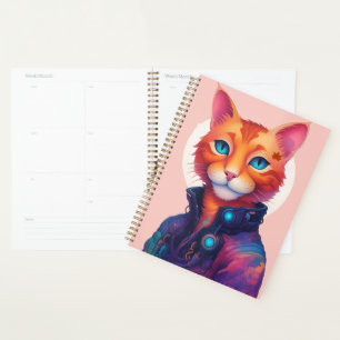 Ginger Cyberpunk Cat, Planner