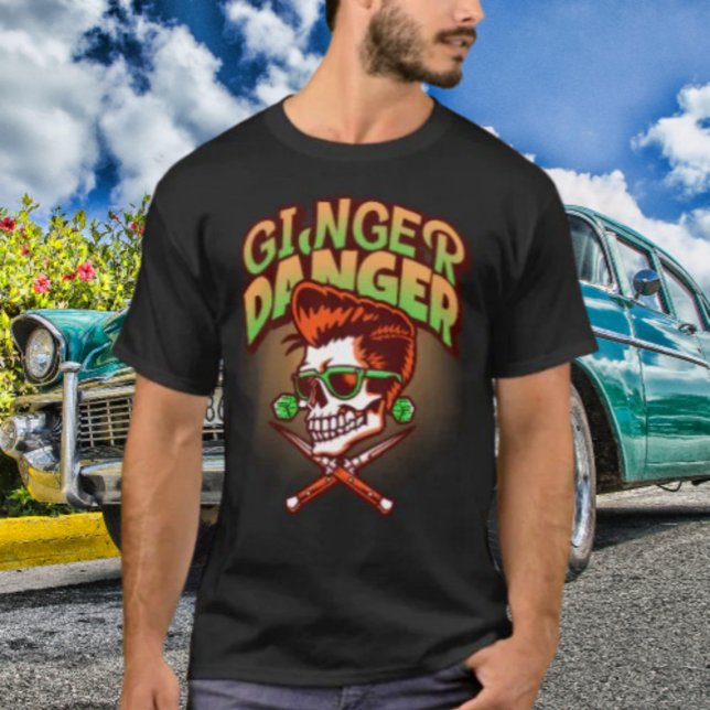 Ginger Danger Male T-Shirt (Creator Uploaded)