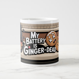 Ginger-Dead Battery Large Coffee Mug