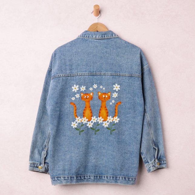 Ginger Floral Orange Chat Énergie (Hangar)
