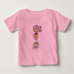 Ginger Gingerbread Cookie Tshirts and Gifts