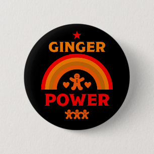 Ginger Hair Pride 2 Inch Round Button