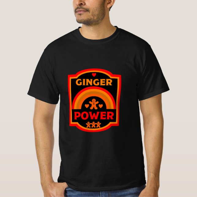 Ginger Hair Pride T-Shirt (Front)