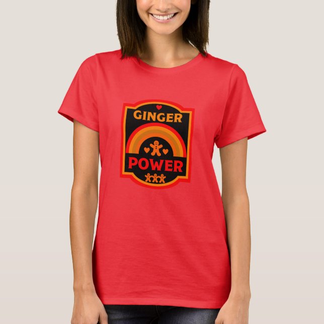 Ginger Hair Pride T-Shirt (Front)