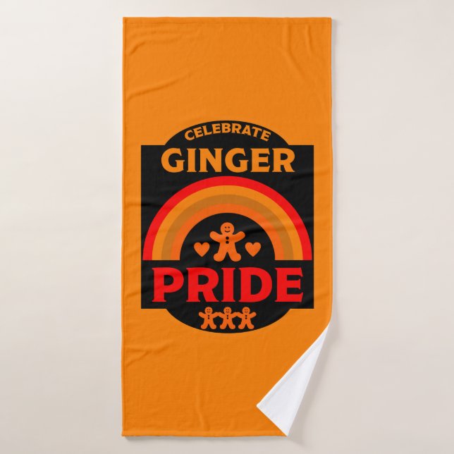 Ginger Haired Pride (Serviette de bain)