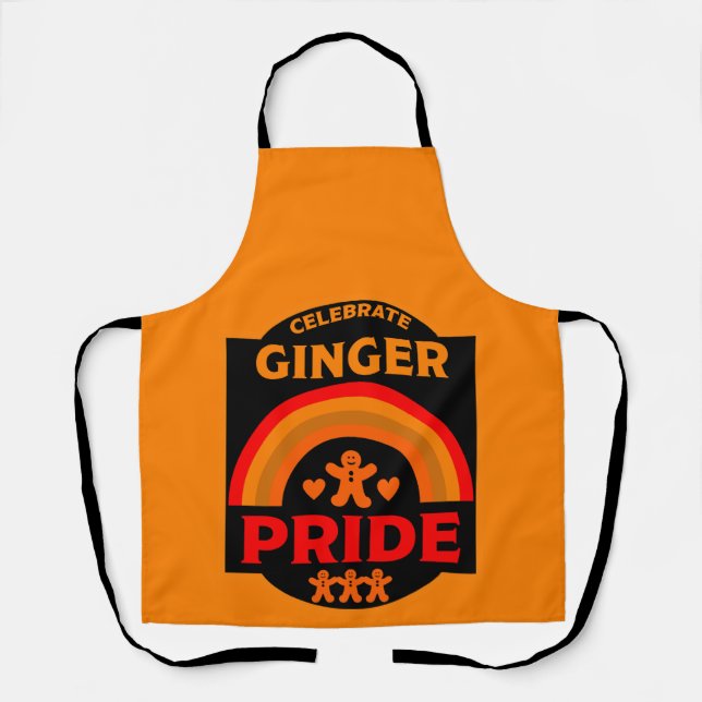 Ginger Haired Pride Apron (Front)