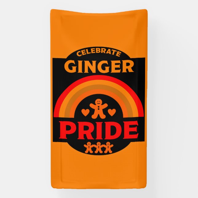 Ginger Haired Pride Banner (Vertical)