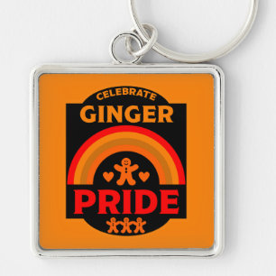 Ginger Haired Pride Keychain