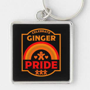 Ginger Haired Pride Keychain