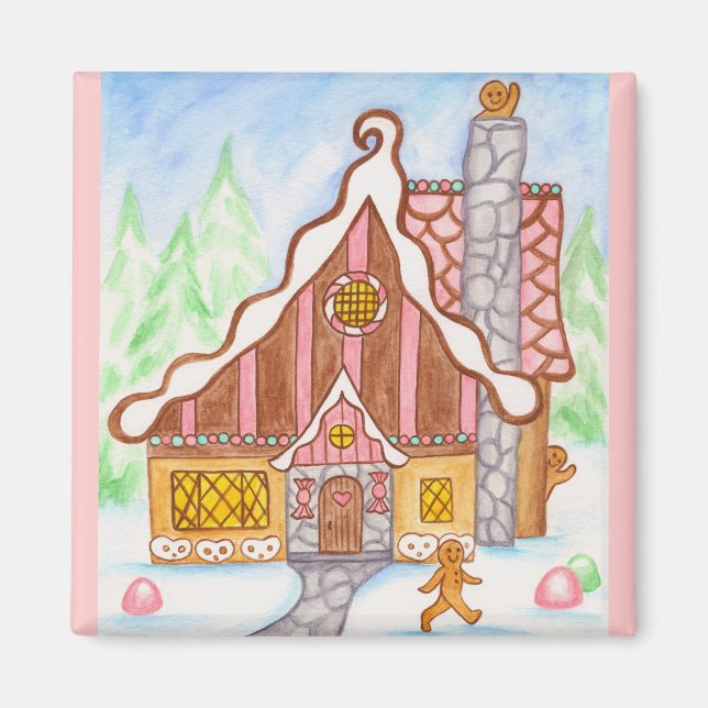 ginger_house_wave magnet (Front)