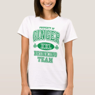 Ginger Irish Drinking Team T-Shirt