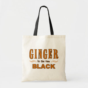 Ginger is the New Black Tote Bag