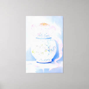 Ginger Jar Acrylic painting Preppy wall art