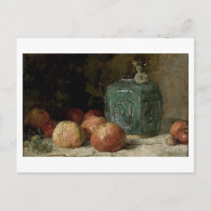 Ginger Jar and Apples, Vincent van Gogh Postcard