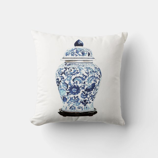 Ginger Jar No. 4 Pillow (Front)