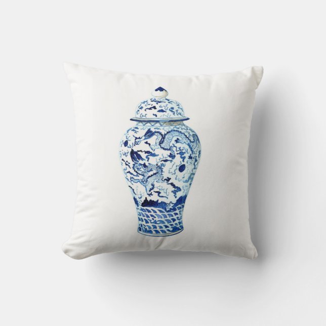 GINGER JAR NO. 6 THROW PILLOW (Front)