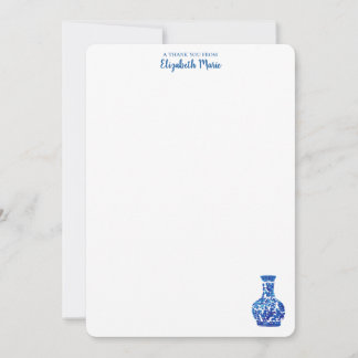 Ginger Jar Stationary Note Card