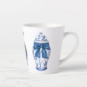 Ginger Jars Bows Chinoiserie Coffee Latte Mug