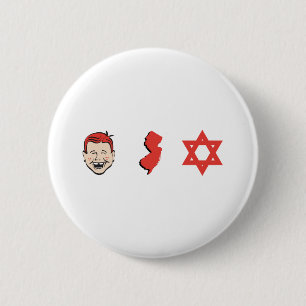 Ginger Jersey Jew 2 Inch Round Button