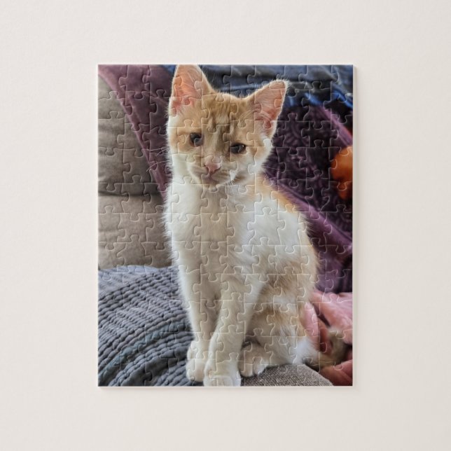 Ginger Kitten Jigsaw Puzzle (Vertical)