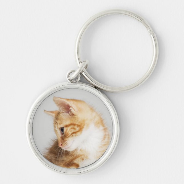 Ginger Kitten Keychain (Front)