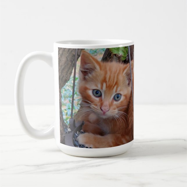 Ginger kittens coffee mug (Left)