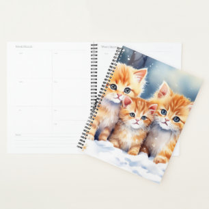Ginger Kittens  Planner