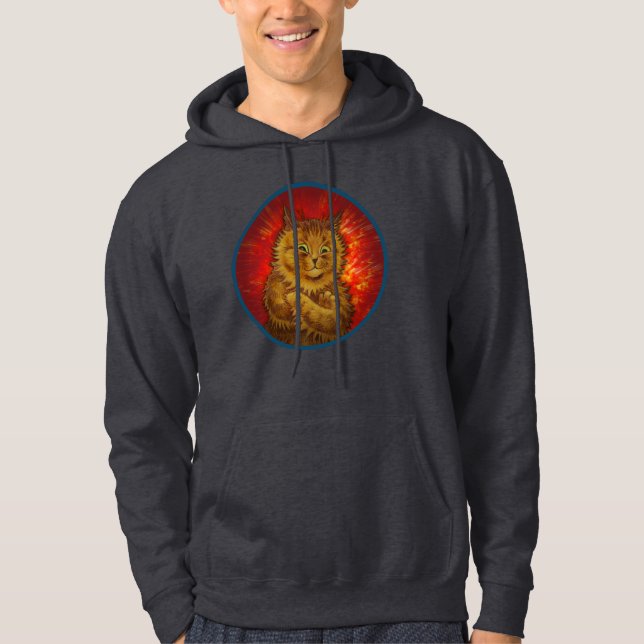 GINGER KITTY CAT BUDDY HOODIE (Front)