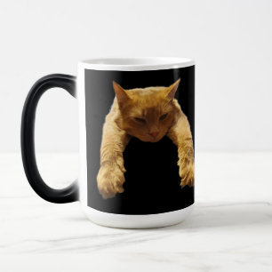 Ginger Lazy Chat, Mug Magique Morphée
