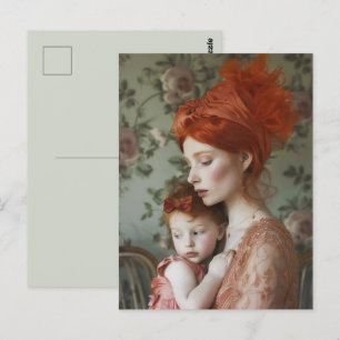 Ginger Mom Postcard