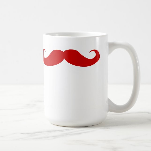 Ginger Moustache Coffee Mug (Right)