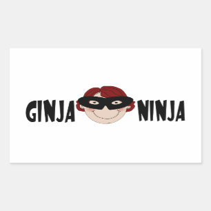 Ginger Ninja Sticker