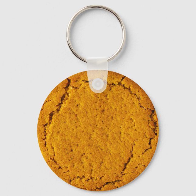 Ginger Nut Biscuit Key Ring (Front)
