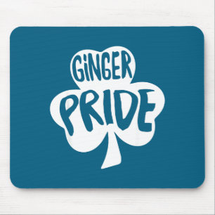 Ginger Pride Funny St Patricks Day Shirt Irish  Mouse Pad